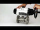 Ball valves Elephant BV3232P(3pc)-FP-F-ISO-H DN65-100 25/40 bar flanged with ISO flange, body - 316 stainless steel, full bore, seal - PTFE, with pneumatic drive PA-DA-105-1, pneumatic distributor 4M310-08 24V