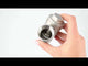 Feder-Rückschlagventil Elephant VCSY3131P-T Y-förmig, Gehäusematerial - Edelstahl AISI 304, Verriegelungsgehäusematerial - Edelstahl 304, Dichtung - PTFE, Gewinde
