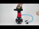 Butterfly valves Elephant WBV4242E-2W-Fb-ISO, body material - UPVC, disc material - UPVC, seal - EPDM, with pneumatic actuator double action PA-DA, pneumatic distributor 4V320-10 220V and LSU APL-410N EX