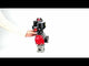 Kugelhähne Elephant BV3232P(3pc)-FP-W-ISO-H zum Schweißen, voller Durchgang, Gehäuse - Edelstahl SS316, Dichtung - PTFE, mit pneumatischem Antrieb Elephant PA-SA 052- 130 pneumatischer Verteiler 4M310-08 220V LSU APL-510N-EX