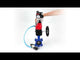 Wasser-Schmetterlingsventil Elephant WBV1616E-2W-Fb-H, Gehäusematerial - Gusseisen QT450, Scheibenmaterial - Gusseisen QT450, Dichtung - EPDM, mit pneumatischem Doppelwirkungsantrieb PA-DA, 4V320-08 220V, Handrad MON, ATU AFC2000
