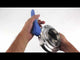 Wasser-Schmetterlingsventil Elephant WBV3131E-2W-W-H, Gehäusematerial - Edelstahl AISI 304, Scheibenmaterial - Edelstahl AISI 304, Dichtung - EPDM, geschweißt, mit Griff