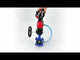 Wasser-Schmetterlingsventil Elephant WBV1616N-2W-Fb-H, Gehäusematerial - Gusseisen QT450, Scheibenmaterial - Gusseisen QT450, Dichtung - NBR, pneumatischer Antrieb PA-DA Doppelwirkung, 4V320-08 220V, LSU APL-510N EX, Handrad MON, ATU AFC2000