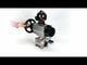 Kugelhähne Elephant BV3232P(3pc)-FP-W-ISO-H, Gehäusematerial - Edelstahl AISI 316, Dichtung - PTFE / PTFE / Teflon, mit pneumatischem Doppelwirkungsantrieb PA-DA-105-1, 4V320-10 220V, LSU APL-510N Ex