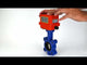 Wasser-Schmetterlingsventil Elephant WBV1616E-2W-Fb-H, Gehäusematerial - Gusseisen QT450, Scheibenmaterial - Gusseisen QT450, Dichtung - EPDM, elektrischer Antrieb QT-N-EM-O1-220VAC-U1 MINI 220V