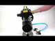 Kugelhähne Elephant BV3232P(3pc)-FP-F-ISO-H DN65-80 16 bar, dreiteilig, voller Durchgang, geflanscht, Edelstahl SS304, Dichtung - PTFE, mit pneumatischem Antrieb PA-DA-105-1 doppeltwirkend, mit pneumatischem Verteiler 4V320-10 220V, mit LSU APL-410N EX