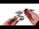 Edelstahl-kugelhahn Elephant BV.T.Fp.316.230-ISO 986 psi, voller durchgang, gewindeanschluss NPT/BSP, mit ISO 5211 montagepad und handgriff