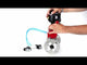 Kugelhähne Elephant BV3232P(3pc)-FP-F-ISO-H geflanscht, voller Durchgang, dreiteilig, Gehäuse - Edelstahl SS316, Dichtung - PTFE, mit pneumatischem Antrieb Elephant PA-SA 065-160 pneumatischer Verteiler 4V320-08 Verbindung DN8 LSU APL-510N