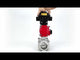 Ball valves Elephant BV3232P(3pc)-FP-W-ISO-H WDVF DN15-32 63 bar full bore, body - 316 stainless steel, seal - PTFE, for welding, with PA-SA pneumatic actuator, pneumatic distributor 4M310-08 220V, LSU APL-410N EX, ATU AFC2000