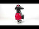 Kugelhahn aus Edelstahl Elephant 3h-l-rpss316200mm-iso-pnevpr-sa-rasp-110/220v-lsu, Gehäusematerial - Edelstahl AISI 316, Kugelmaterial - Edelstahl AISI 316, Dichtung - PTFE, pneumatisch betätigter Antrieb