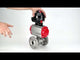 Kugelhähne Elephant BV3232P(3pc)-FP-F-ISO-H mit Flansch, voller Durchgang, dreiteilig, Gehäuse - Edelstahl SS316, Dichtung - PTFE, mit pneumatischem Antrieb Elephant PA-SA 065-160 und LSU APL -510N-EX