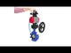 Wasser-Schmetterlingsventil Elephant WBV1631E-2W-Fb-H, Gehäusematerial - Gusseisen QT450, Scheibenmaterial - Edelstahl AISI 304, Dichtung - EPDM, pneumatischer Antrieb PA-DA Doppelwirkung, 4V320-08 220V, LSU APL-210N, Handrad MON