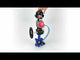 Wasser-Schmetterlingsventil Elephant WBV1616E-2W-Fb-H, Gehäusematerial - Gusseisen QT450, Scheibenmaterial - Gusseisen QT450, Dichtung - EPDM, pneumatischer Antrieb PA-DA Doppelwirkung, 4V320-10 220V, LSU APL-510N EX, Handrad MON