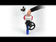 Wasser-Schmetterlingsventil Elephant WBV1631E-2W-Fb-H, Gehäusematerial - Gusseisen QT450, Scheibenmaterial - Edelstahl AISI 304, Dichtung - EPDM, pneumatischer Antrieb PA-DA Doppelwirkung, 4M310-08 24V Handrad MON, ATU AFC2000