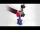 Wasser-Schmetterlingsventil Elephant WBV1616E-2W-Fb-H, Gehäusematerial - Gusseisen QT450, Scheibenmaterial - Gusseisen QT450, Dichtung - EPDM, mit pneumatischem Doppelwirkungsantrieb PA-DA, 4M310-08 220V, ATU AFC2000