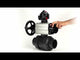 Ball valves Elephant BV4242E-FP-GRM-ISO, body material - UPVC, ball material - UPVC, seal - EPDM, with pneumatic actuator double action PA-DA-105-1, pneumatic distributor 4M310-08 220V and LSU APL-510N EX