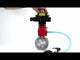 Kugelhähne Elephant BV3232P-FP-Fb-ISO-H 16 bar, Vollbohrung Wafer, Edelstahl SS316, Dichtung - PTFE, mit pneumatischem Antrieb PA-SA mit Rückstellfedern, mit pneumatischem Verteiler 4V320-10 220V, mit LSU APL-410N EX