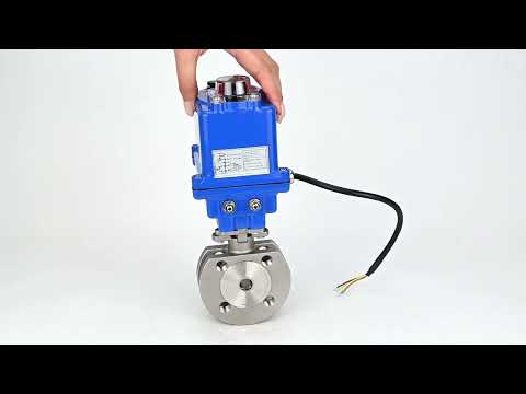 Kugelhahn aus Edelstahl Elephant kchmfp-elephant-12v, Gehäusematerial - Edelstahl AISI 316, Kugelmaterial - Edelstahl AISI 316, Dichtung - PTFE, elektrisch betriebenes Antriebselement