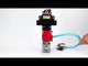 Kugelhähne Elephant BV3232P(3pc)-FP-W-ISO-H 16 bar/25, Vollbohrung zum Schweißen, Edelstahl SS316, Dichtung - PTFE, mit doppeltwirkendem PA-DA Pneumatik-Antrieb, mit Pneumatikverteiler 4V320-08 220V, mit LSU APL-410N EX, mit ATU AFC2000