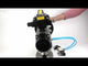 Kugelhähne Elephant BV3232P(3pc)-FP-F-ISO-H DN65-80 16 bar, dreiteilig, voller Durchgang, geflanscht, Edelstahl SS304, Dichtung - PTFE, mit pneumatischem Antrieb PA-DA-105-1 doppeltwirkend, mit pneumatischem Verteiler 4V320-08 220V, mit LSU APL-410N EX