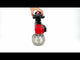 Kugelhahn aus Edelstahl Elephant kchmfp-elephant-da-4m310-110/220v-apl-210n, Gehäusematerial - Edelstahl AISI 316, Kugelmaterial - Edelstahl AISI 316, Dichtung - PTFE, pneumatisch betätigter Antrieb