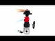 Kugelhähne Elephant BV3131P(3pc)-FP-F-ISO-H DN15-40 16 bar, dreiteilig, voll durchgangsflansch, Edelstahl SS304, PTFE, mit pneumatischem Antrieb PA-DA, mit pneumatischem Verteiler 4V320-08 220V, mit LSU APL-410N EX, manuell Doubler MON1-250-T26-ISO