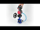Wasser-Schmetterlingsventil Elephant WBV1616E-2W-Fb-H, Gehäusematerial - Gusseisen QT450, Scheibenmaterial - Gusseisen QT450, Dichtung - EPDM, pneumatischer Antrieb PA-DA Doppelwirkung, 4V320-08 220V, LSU APL-510N EX, Handrad MON