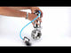 Water Butterfly valves Elephant WBV3131E-2W-T-H, body material - stainless steel AISI 304, seal - EPDM, with pneumatic actuator PA-SA-85, pneumatic distributor 4V320-08 220V