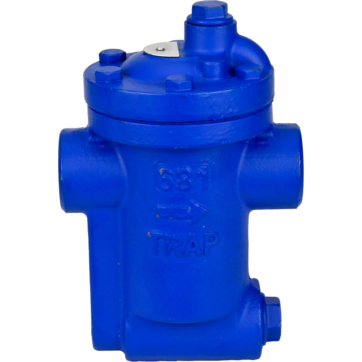 Steam traps with inverted cup Elephant STIG1324-T DN15-25 16 bar threaded, body - GGG40 cast iron, valve material - low-carbon high-alloy steel 2Cr13, maximum pressure drop dP=4-14 bar