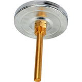 Bimetall-Radialthermometer Elephant TB-301-R1.5 10-25 bar, Edelstahl, Eintauchlänge 46-150mm, Genauigkeitsklasse - 1.5