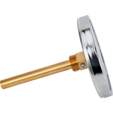 Bimetall-Radialthermometer Elephant TB-301-R1.5 10-25 bar, Edelstahl, Eintauchlänge 46-150mm, Genauigkeitsklasse - 1.5