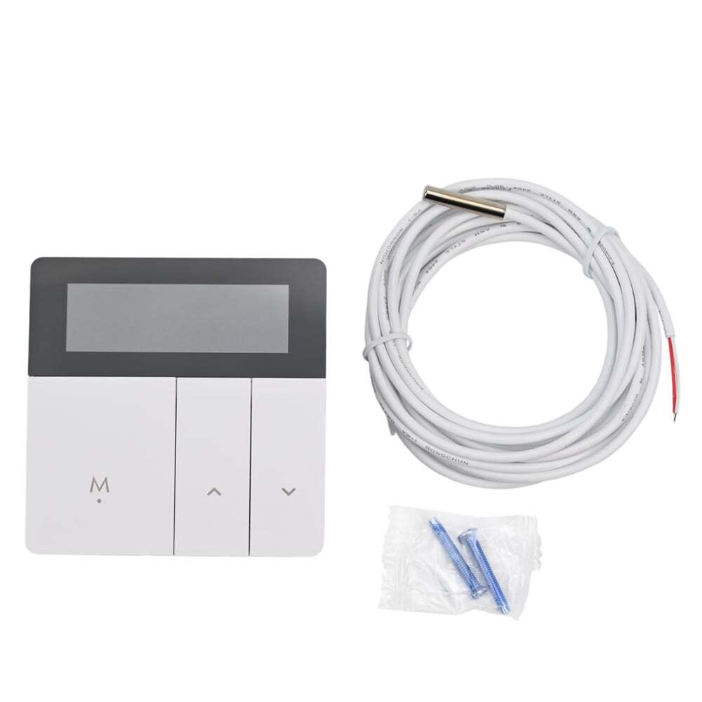 Fußbodenheizungsthermostat Elephant T1-5SM-WF, Gehäusematerial - Kunststoff, Farbe - Weiß, elektronische Steuerung