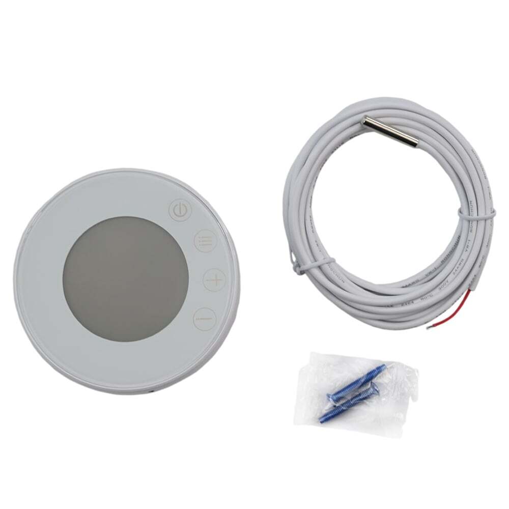 Fußbodenheizungsthermostat Elephant T2RM-WF, Gehäusematerial - Kunststoff, Farbe - Weiß, elektronische Steuerung