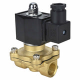 Zweiwege-Elektromagnetventil, normalerweise geschlossen, direkt wirkend, Elephant VS2W-300E-NC, EPDM, 24 V, Gehäusematerial – Messing, Dichtung – EPDM