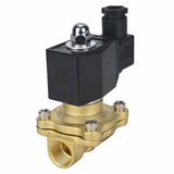 Zweiwege-Elektromagnetventil, normalerweise geschlossen, direkt wirkend, Elephant VS2W-300E-NC, EPDM, 24 V, Gehäusematerial – Messing, Dichtung – EPDM