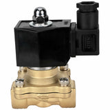 Zweiwege-Elektromagnetventil, normalerweise geschlossen, direkt wirkend, Elephant VS2W-300E-NC, EPDM, 24 V, Gehäusematerial – Messing, Dichtung – EPDM