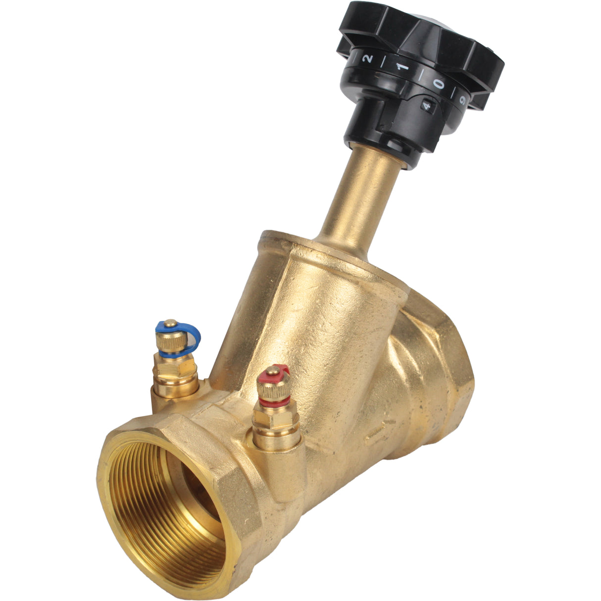 Statisches Ausgleichsventil Elephant VB0000P-T 25 bar Messing, Gewindeverbindung NPT/BSP mit Nippeln