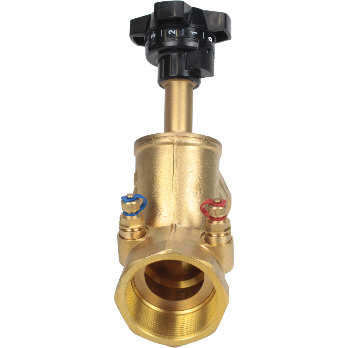 Statisches Ausgleichsventil Elephant VB0000P-T 25 bar Messing, Gewindeverbindung NPT/BSP mit Nippeln