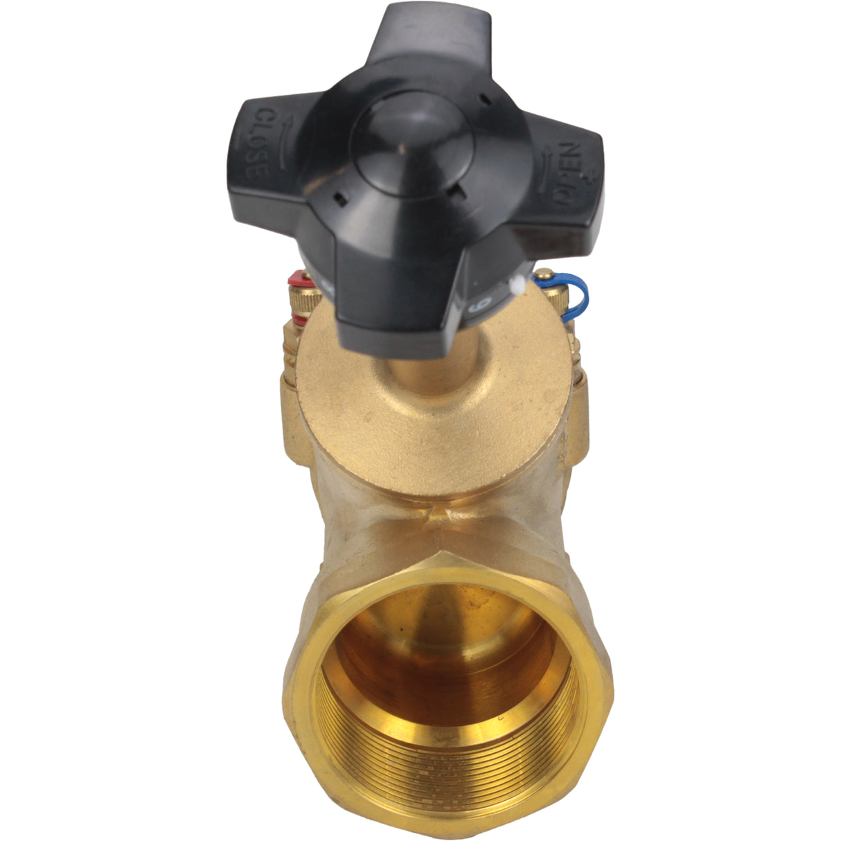 Statisches Ausgleichsventil Elephant VB0000P-T 25 bar Messing, Gewindeverbindung NPT/BSP mit Nippeln