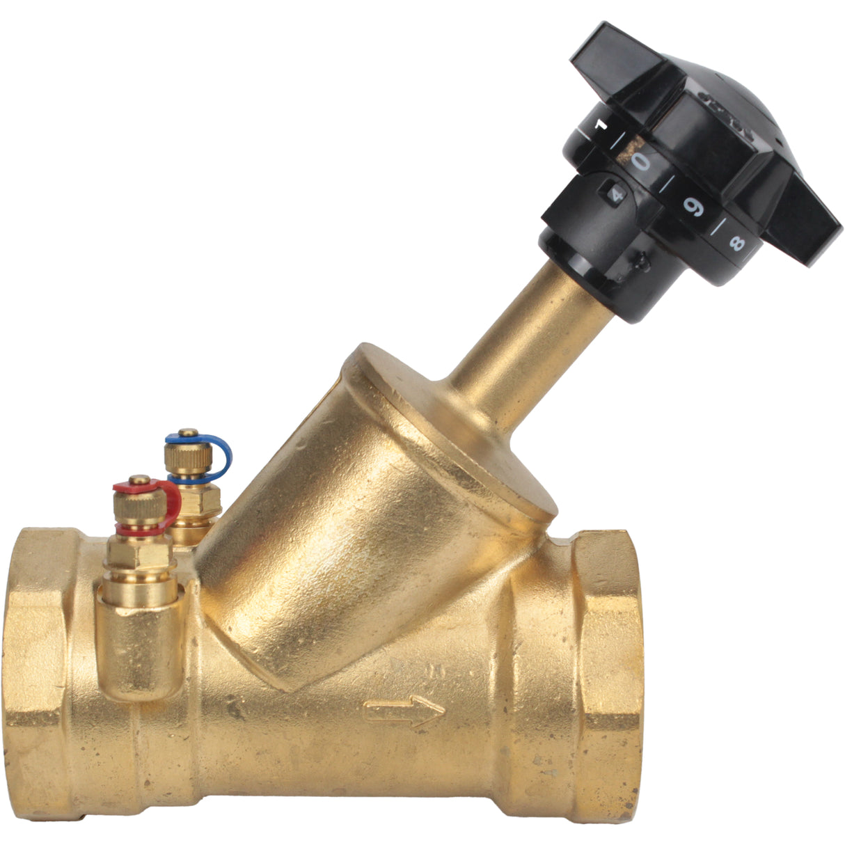Statisches Ausgleichsventil Elephant VB0000P-T 25 bar Messing, Gewindeverbindung NPT/BSP mit Nippeln