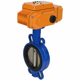 Wasserabsperrklappe Elephant bv16-110/220-0-10, Gehäusematerial – Gusseisen GGG50, Scheibenmaterial – Gusseisen GGG40, Dichtung – EPDM, Betätigung durch elektrischen Stellantrieb