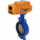 Wasserabsperrklappe Elephant bv16-110/220-0-10, Gehäusematerial – Gusseisen GGG50, Scheibenmaterial – Gusseisen GGG40, Dichtung – EPDM, Betätigung durch elektrischen Stellantrieb