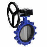 Wasser-Drosselklappe Elephant WBV1631E-2W-Fb-R, Gehäusematerial - Gusseisen QT450, Scheibenmaterial - Edelstahl AISI 304, Dichtung - EPDM, Getriebe
