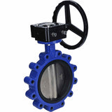 Wasser-Drosselklappe Elephant WBV1616E-2W-Fb-R, Gehäusematerial - Grauguss QT450, Scheibenmaterial - Grauguss QT450, Dichtung - EPDM, Getriebe