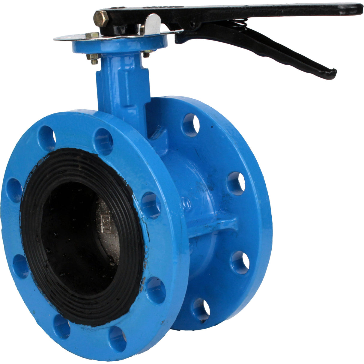 Wasser-Drosselklappe Elephant WBV1331E-2W-F-H, Gehäusematerial - Gusseisen GGG40, Scheibenmaterial - Edelstahl AISI 304, Dichtung - EPDM, Griff