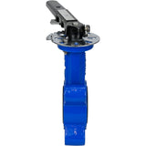 Wasser-Drosselklappe Elephant WBV1616N-2W-Fb-H, Gehäusematerial - Grauguss QT450, Scheibenmaterial - Grauguss QT450, Dichtung - NBR, Griff
