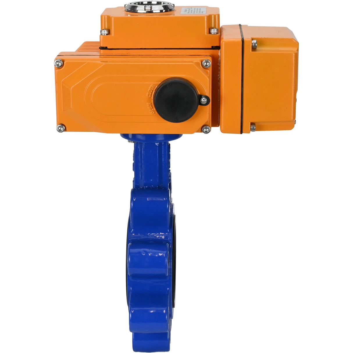 Wasser-Schmetterlingsventil Elephant WBV1631N-2W-Fb-H, Gehäusematerial - Gusseisen QT450, Scheibenmaterial - Edelstahl AISI 304, Dichtung - NBR, elektrischer Antrieb QT-N-EM-B1-220VAC-U1 220V