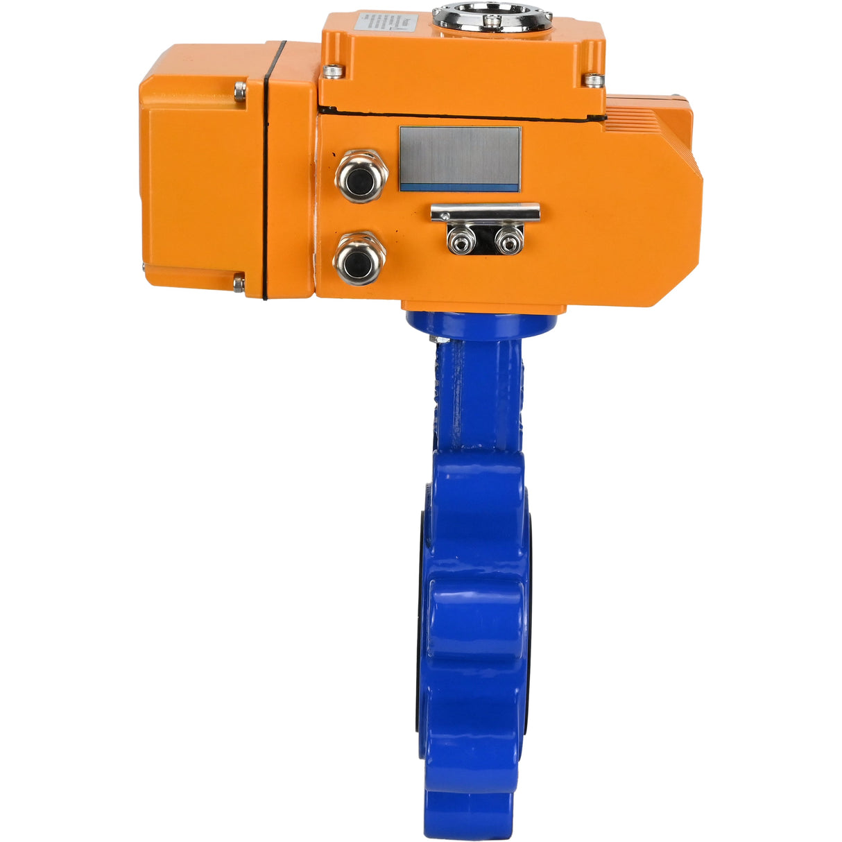 Wasser-Schmetterlingsventil Elephant WBV1631N-2W-Fb-H, Gehäusematerial - Gusseisen QT450, Scheibenmaterial - Edelstahl AISI 304, Dichtung - NBR, elektrischer Antrieb QT-N-EM-B1-220VAC-U1 220V