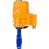 Wasser-Schmetterlingsventil Elephant WBV1631N-2W-Fb-H, Gehäusematerial - Gusseisen QT450, Scheibenmaterial - Edelstahl AISI 304, Dichtung - NBR, elektrischer Antrieb QT-EX-EM-O2-380VAC-U1 380V