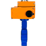 Wasser-Schmetterlingsventil Elephant WBV1631E-2W-Fb-H, Gehäusematerial - Gusseisen QT450, Scheibenmaterial - Edelstahl AISI 304, Dichtung - EPDM, elektrischer Antrieb QT-N-EM-O1-24VDC-U1 24V
